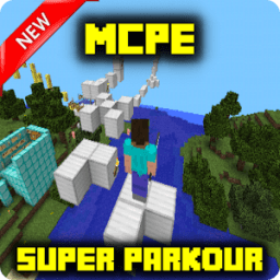 Super Parkour Map for MCPE أيقونة