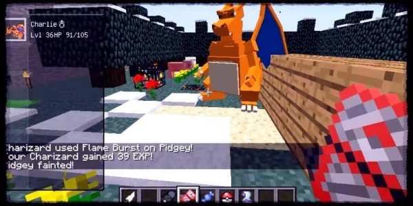 Pixelmon minecraft мод скриншот 2