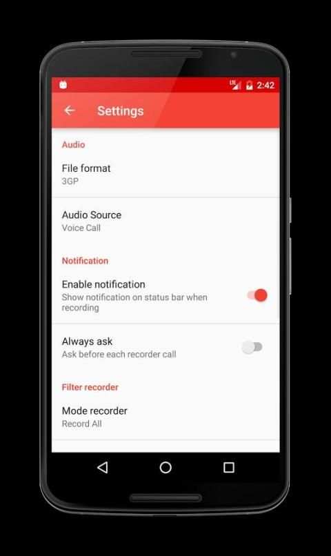 Phone Call Recorder screenshot 3