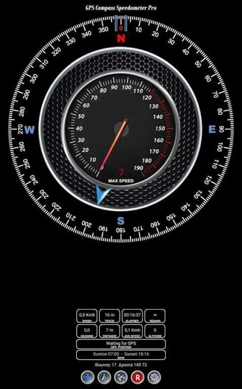 GPS Compass Speedometer Pro screenshot 3