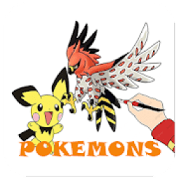 How to draw for Poke-mon 2 आइकन