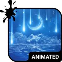 Star Rain Animated Keyboard