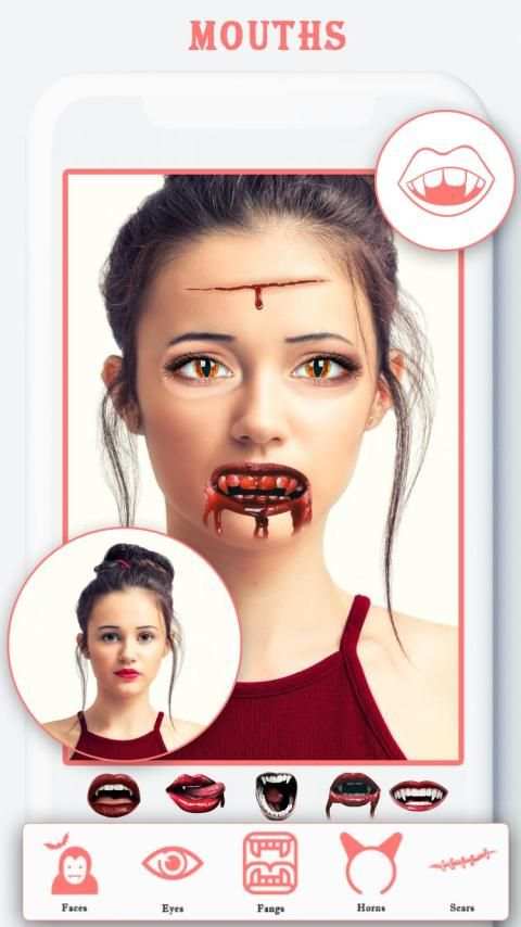 Vampire Photo Editor - Vampire Camera स्क्रीनशॉट 7