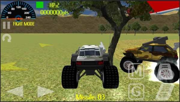 Monster Car Battle Racing स्क्रीनशॉट 4