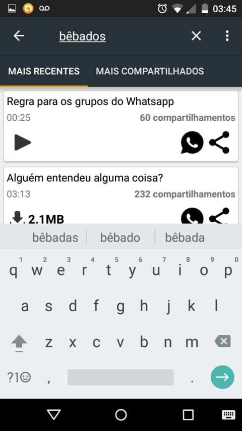 Piadas de Áudio screenshot 1