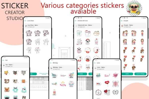 Sticker maker studio - Creator - WAStickerApps स्क्रीनशॉट 1
