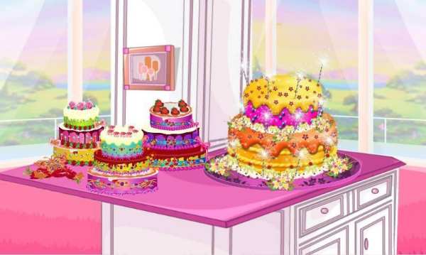 Cake Decoration Cooking Games скриншот 1