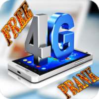 internet 3G+4G for free prank