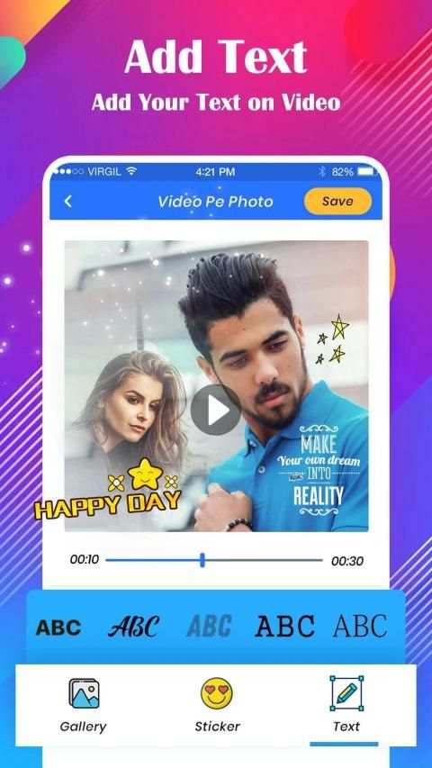 Video Pe Photo - Video Par Photo Lagane Wala App screenshot 2