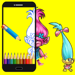 How To Draw trols أيقونة