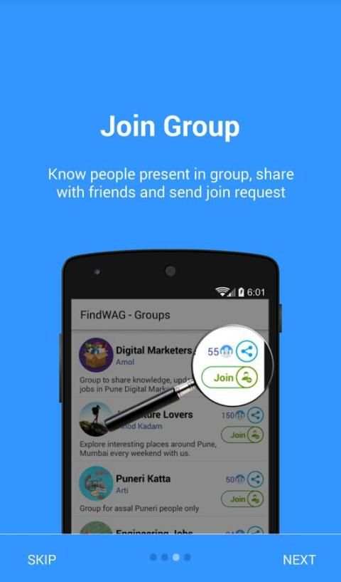 Findwag - Find WhatsApp Groups screenshot 5