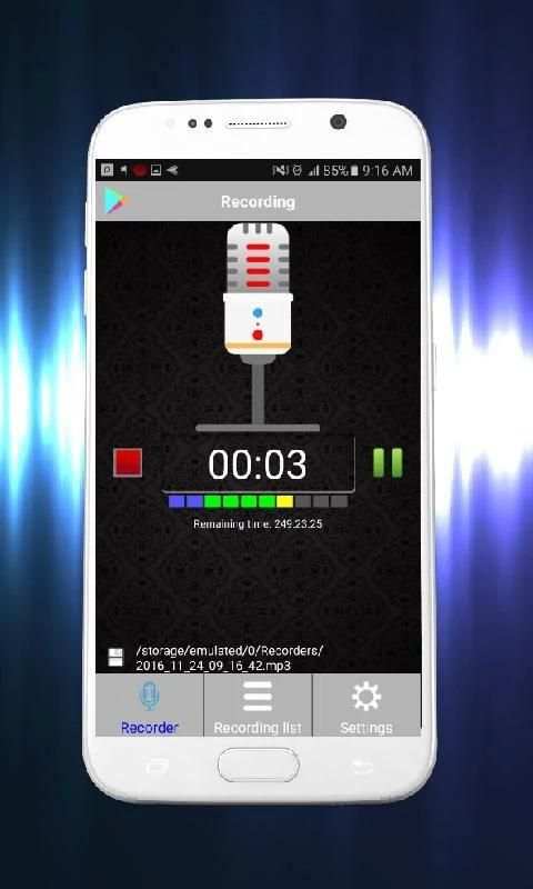 Voice Recorder- Audio Recorder स्क्रीनशॉट 1