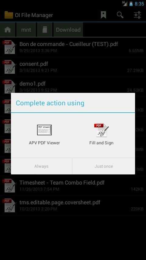 Fill and Sign PDF Forms स्क्रीनशॉट 6