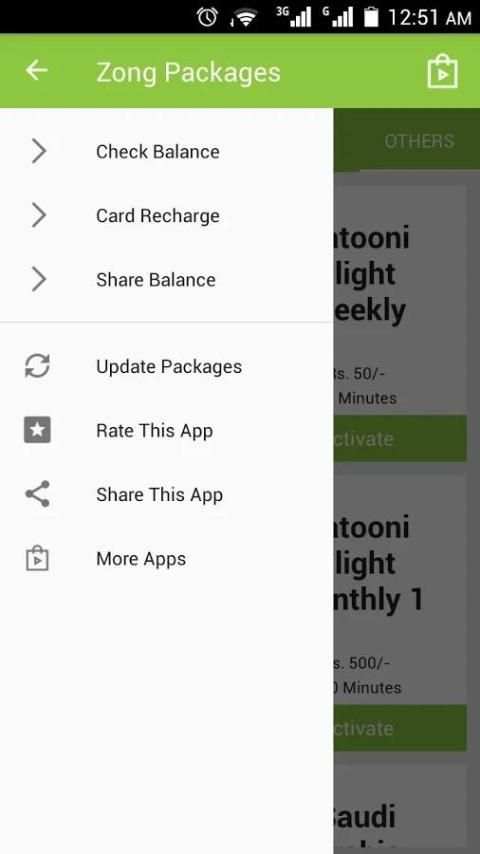 Zong 4G Packages स्क्रीनशॉट 4