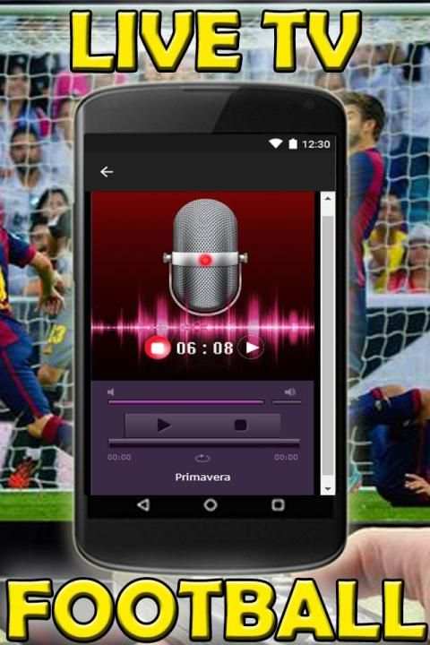 Watch Live Football Stream On TV Guide Free screenshot 3