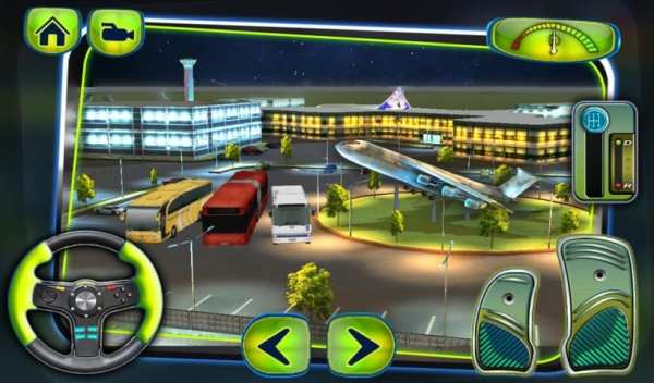 Airport Bus Driving Simulator स्क्रीनशॉट 4