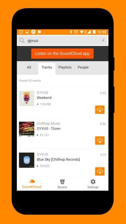 SoundLoadR for SoundCloud скриншот 1