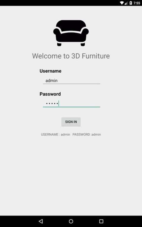 3D Furniture स्क्रीनशॉट 1