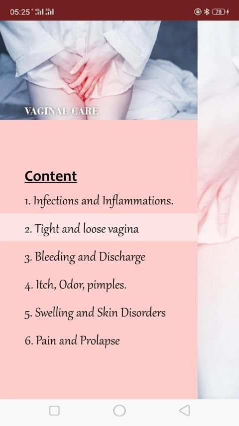 Vaginal Care स्क्रीनशॉट 6