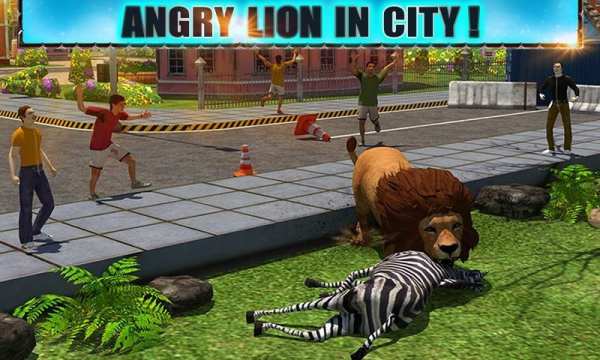 Angry Lion Attack 3D скриншот 14