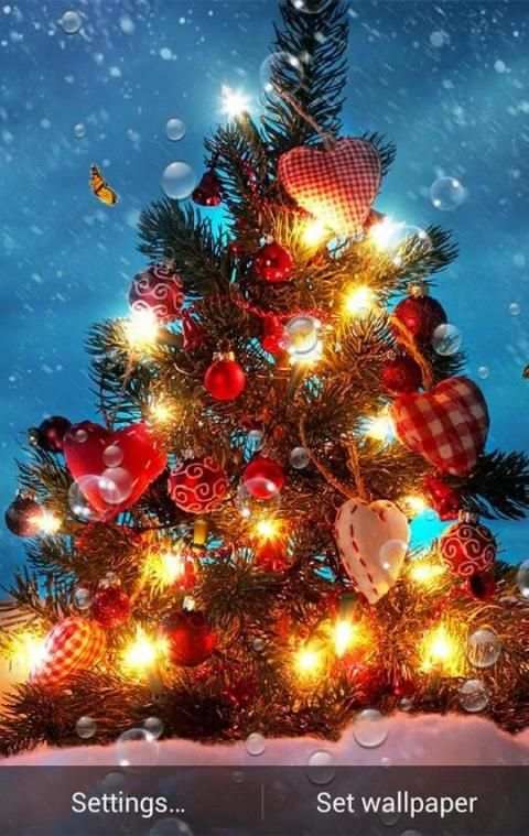 Christmas Live Wallpaper 5 تصوير الشاشة