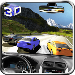 Crazy Track Car Race أيقونة