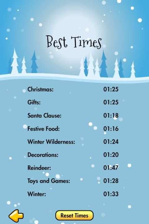 Christmas Word Search Puzzles скриншот 1