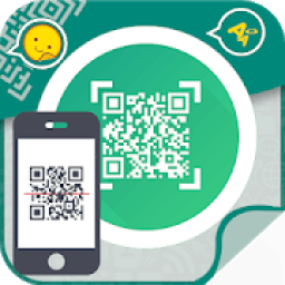 ikon Whatsweb Scanner,QR &amp; Stickers -Status Saver 2020