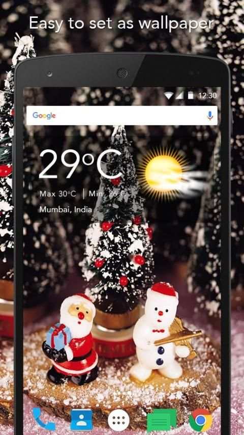 Live Christmas Wallpaper скриншот 4