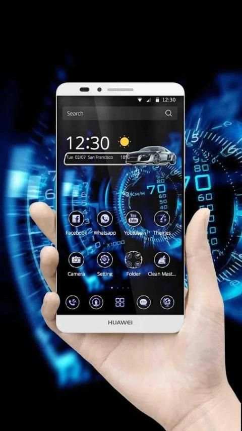 Car Speedometer Theme 6 تصوير الشاشة
