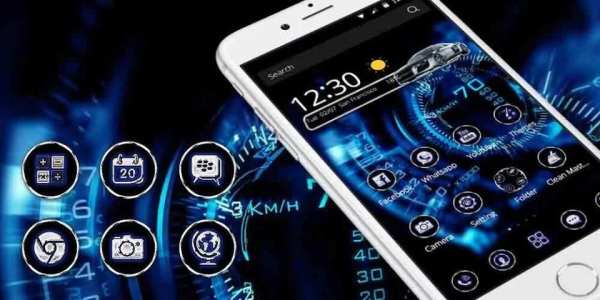Car Speedometer Theme 3 تصوير الشاشة