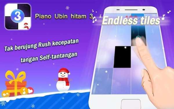Musik Piano-Magic Hitam Tiles3 screenshot 2