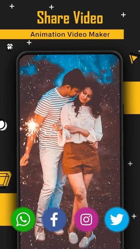 Photo Effect Animation Video Maker स्क्रीनशॉट 1