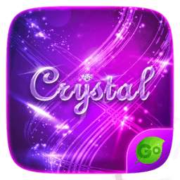 Crystal GO Keyboard Theme