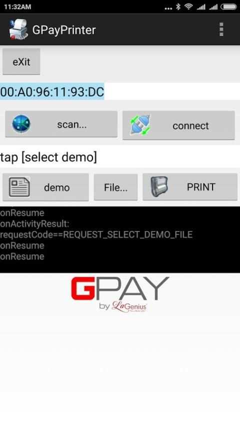 GPAY; Bluetooth Printer screenshot 2