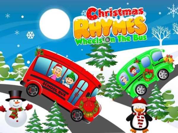 Christmas Wheels On The Bus screenshot 2