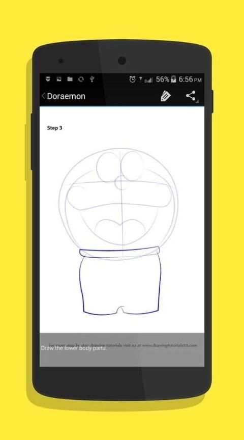 How to Draw Doraemon 1 تصوير الشاشة
