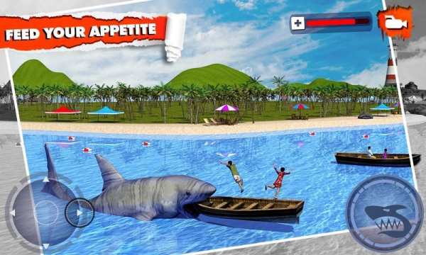 Angry Shark Simulator 3D 12 تصوير الشاشة
