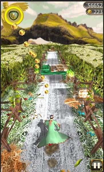 Snow Temple Run скриншот 2