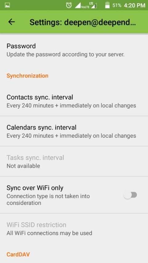 Open Sync screenshot 1