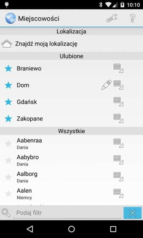 Meteo - czytnik meteo.pl скриншот 5