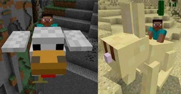 Гигантские мобы Minecraft PE скриншот 3