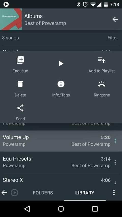 Skin for Poweramp Material screenshot 9