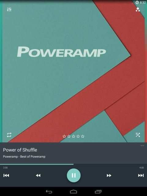 Skin for Poweramp Material screenshot 4