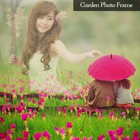 Garden Photo Frame 3 تصوير الشاشة