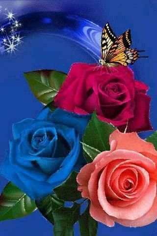 Flowers Gifs And Roses Live Wallpapers स्क्रीनशॉट 1