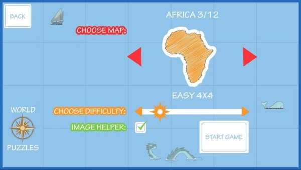 World Map Puzzle screenshot 7