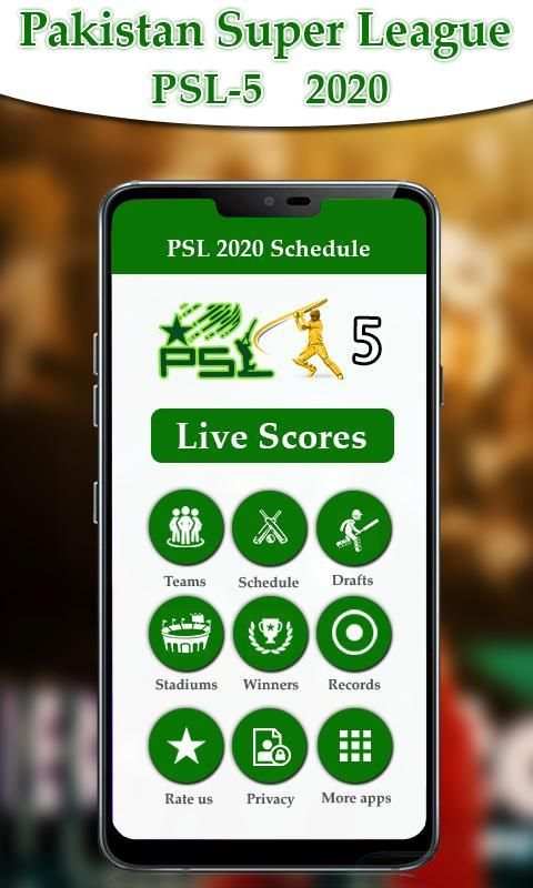 Pakistan League(Schedule, Points Table & Updates) screenshot 5