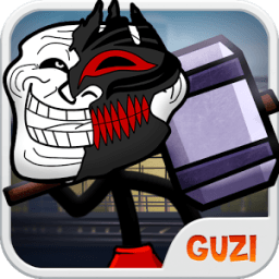 Troll Face Run And Gun иконка