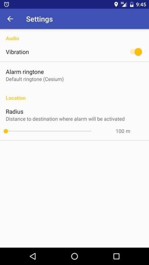 Larmap - Location alarm скриншот 3
